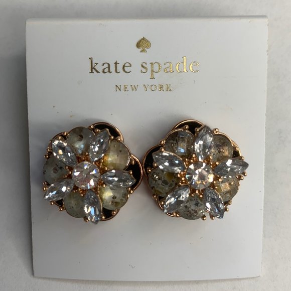kate spade Jewelry - Kate Spade Fame & Flowers earrings - NWT